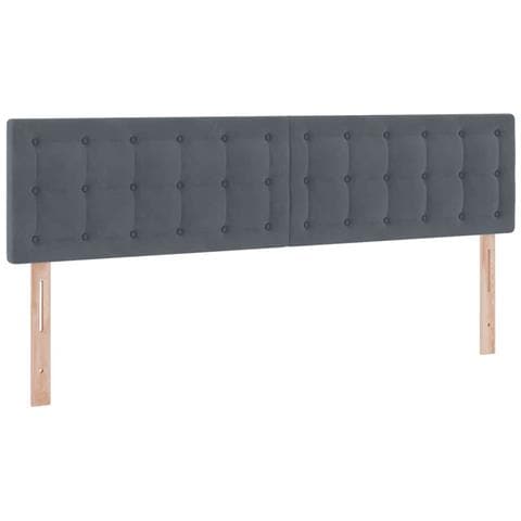 Letto con Contenitore con materasso Grigio scuro 100 x 200 cm - Foto 9