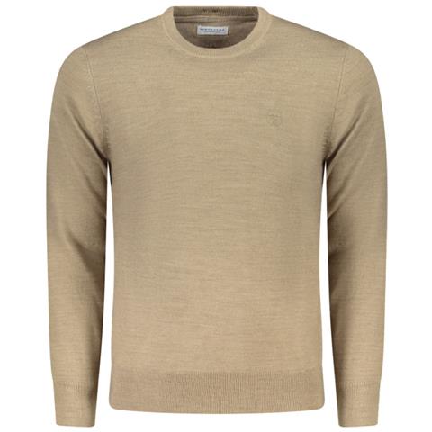 MAGLIONE MARRONE DA UOMO - Taglia: S, Colore: Marrone - Foto 1