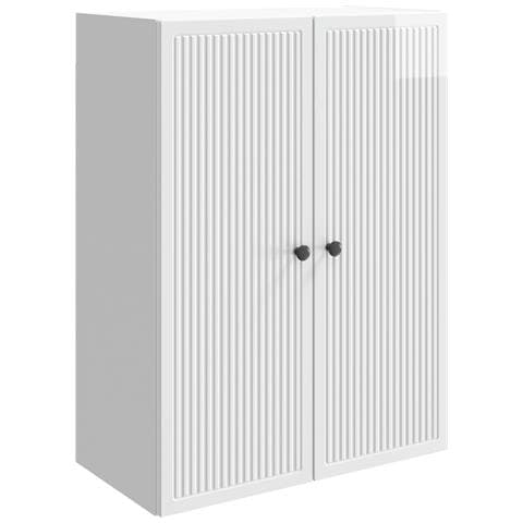 Mobiletto a muro Bianco Lucido 66 x 34,5 x 90 cm - Foto 1