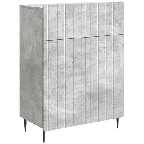 Credenza Grigio Cemento 66 x 34,5 x 92 cm Legno ingegnerizzato - Foto 1