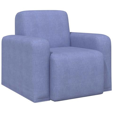 Poltrona Blu jeans Tessuto - Foto 1