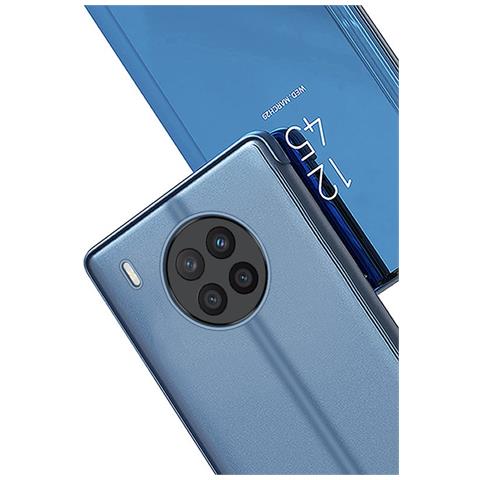 Clear View ""coperchio Per Huawei Nova 8i"", Con Flap Nero - Foto 7