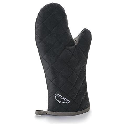 60070 - Guanto da cucina in tessuto ignifugo 36 cm - Nero - Foto 1