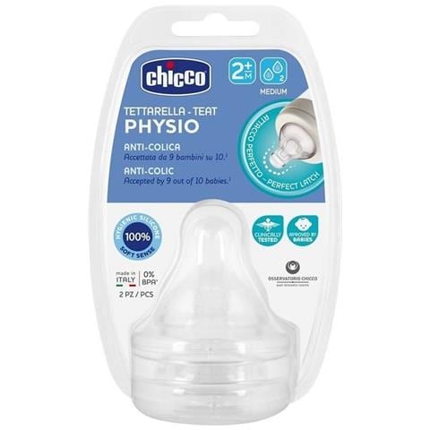 Tettarella Perfect 5 2M in Silicone 2 Fori 2 Pezzi - Foto 1