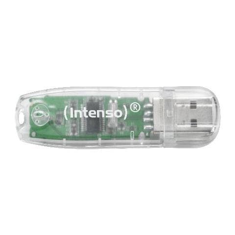 Pendrive Rainbow 32 GB Interfaccia USB 2.0 Colore Trasparente - Foto 1