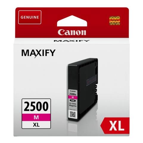 PGI-2500 XLM Cartuccia Ink Originale Magenta MAXIFY iB4050 Capacità 1295 Pagine - Foto 2