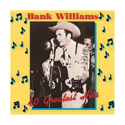 Hank Williams - 40 Greatest Hits (2 Lp) - Foto 1