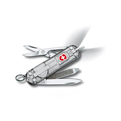 SIGNATURE LITE SILVER TECH Multiuso 58 mm con penna a sfera LED a luce bianca - Foto 1