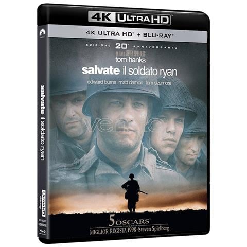 Salvate Il Soldato Ryan (4K Uhd+Blu-Ray) - Disponibile dal 23/05/2018 - Foto 2