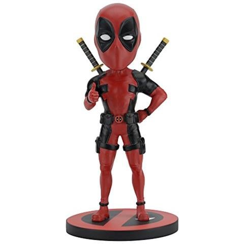 Marvel Classic Deadpool Red / black Hk Headknocker - Foto 1