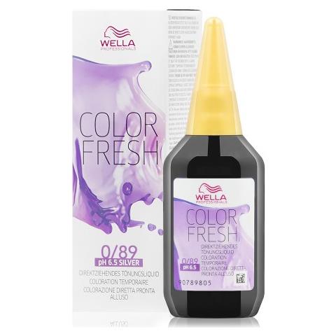 Color Fresh Semi Permanent Color Ammonia Free 089 Silver 75ml - Colorazione capelli - Foto 1