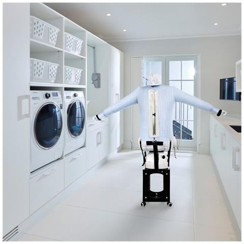 Stira Camicie Asciuga E Stira In Automatico Camicie, Polo, Felpe. . . Stiratrice Sistema Stirante Ferro Stiro Verticale Asciugatrice Stiratore Stirasciugatore Made In Italy Sa11 S Full - Foto 6