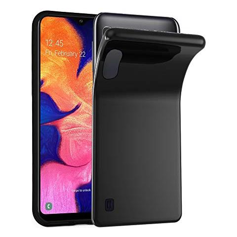 Custodia Compatibile Con Samsung Galaxy A10 In Nero - Coperchio Protettivo In Silicone Tpu Flessibile - Foto 1