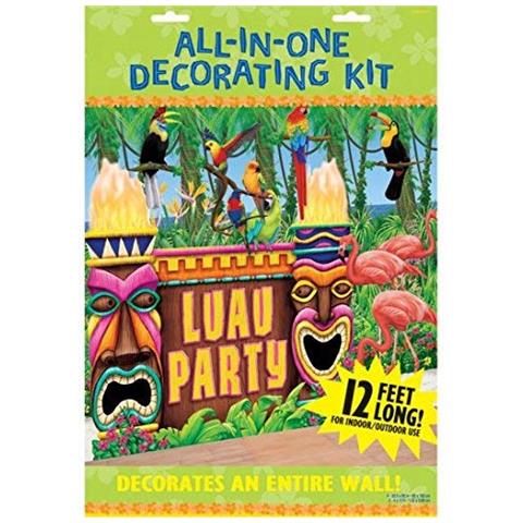 Kit Per Decorare Parete""luau Party Hawaiano"" - Foto 3