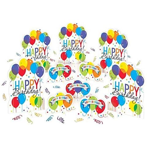 Kit Di Decorazione Della Tavola Colorato Palloncini (10 Pezzi) - 1 Confezione - Foto 2