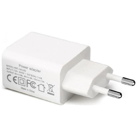 Coreparts Mbxap-ac0007 Caricabatterie Per Dispositivi Mobili Bianco Ac Interno (usb Power Adapter White - 12w 5v/2.4a, 9 - Foto 2
