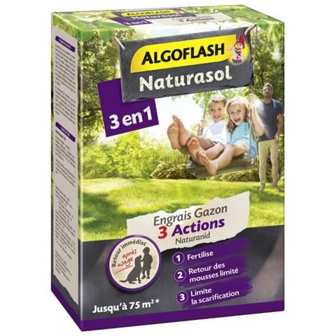 Engrais Gazon 3 Actions Naturanid - 3 Kg - Foto 1