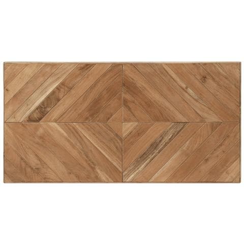Tavolo Da Pranzo 120x60x76 Cm Legno Massello Di Acacia E Mango - Foto 2