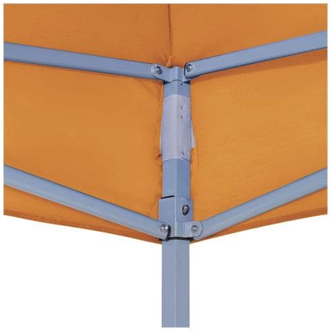 Tetto per Tendone per Feste 4x3 m Arancione 270 g / m² - Foto 2