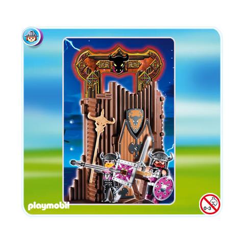 Barbarian Take Along Fort, Plastica, Multi - Foto 2
