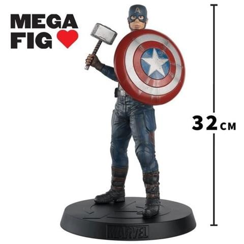 Statuetta - Capitan America Mega - 32 Cm - Foto 1