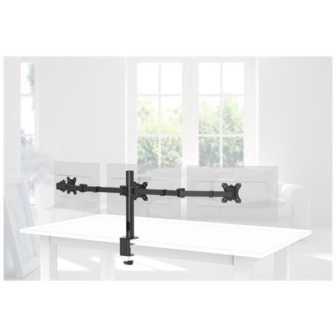 00118495 Supporti a parete per TV 68,6 cm (27") Scrivania Nero - Foto 5