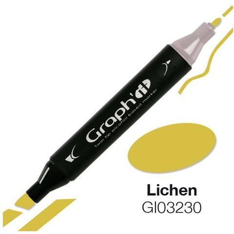 Marcatore A Doppia Punta Graph'it - Lichene - Foto 1