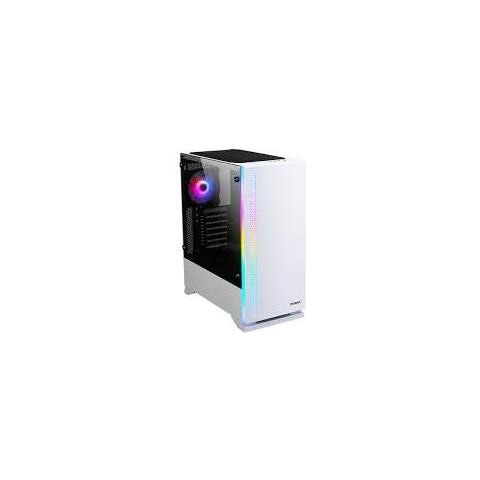 Case S5 Midi Tower ATX / micro ATX / Mini-ITX 2 Porte USB 3.2 Colore Bianco (Finestrato) - Foto 1