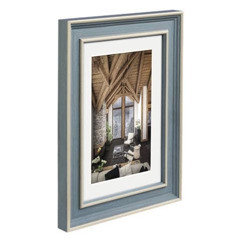 Rustic Blu Cornice Per Foto Singola - Foto 3