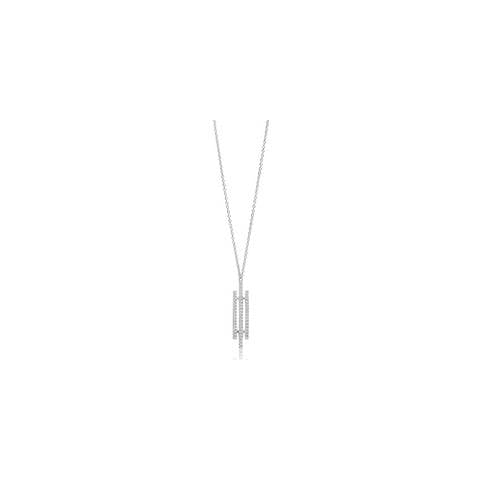 Gioielli C0155-cz. Collana, Colore Grigio. Donna. - In ordine - Foto 2