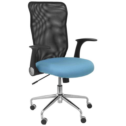Sedia Da Ufficio P&c 1bali13 Azzurro Chiaro - Foto 2