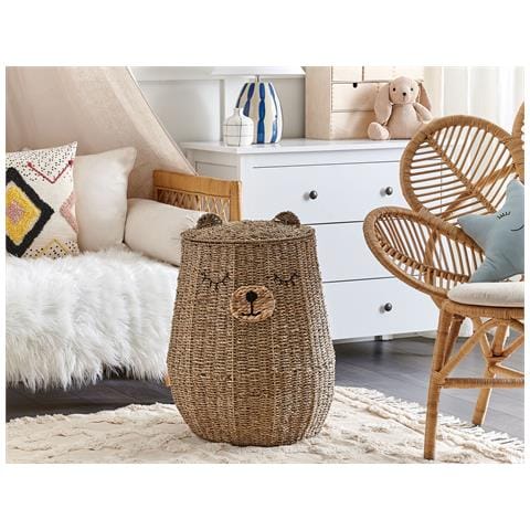 Cestino Per Bambini Orsacchiotto Fulan Alghe Marine Naturale - Foto 1