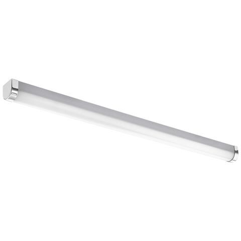 Applique Contemporanea Tragacete 1 Policarbonato Argento Led Integrato 18,5w - Foto 1