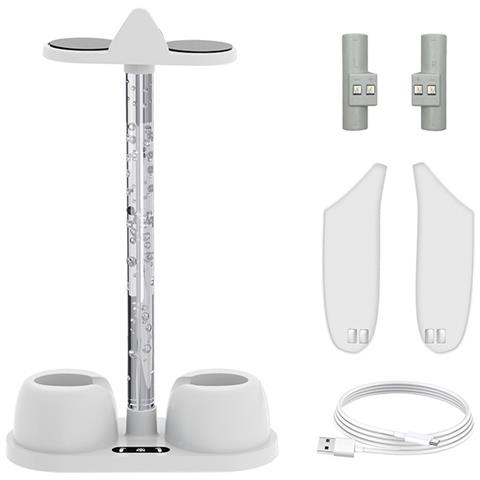 Supporto Display E Caricabatterie Con Luce Rgb Per Oculus Quest 3 - Foto 2