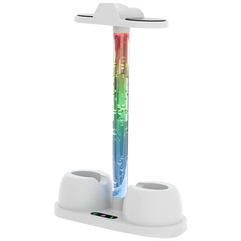 Supporto Display E Caricabatterie Con Luce Rgb Per Oculus Quest 3 - Foto 1