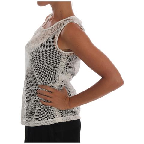 Canotta In Rete Bianca Trasparente - It40-s - Foto 2