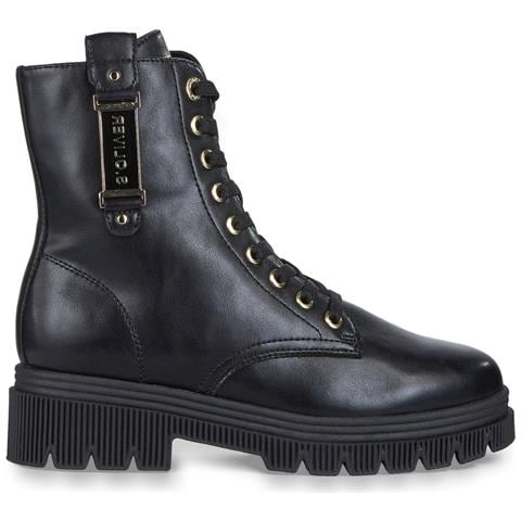 Black Casual Closed Booties Stivaletti Sintetico E Tessile Scarpe Donna Nero Eu 37, 5-25262-43 001 - Foto 2