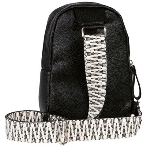 Silena Crossbody Borsa Tracolla Corssbody Sintetico Borse Donna Nero Eu One Size, 11113 - Foto 2