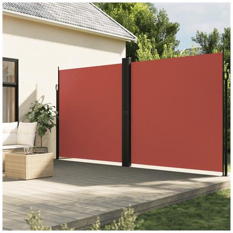 Tenda Da Sole Laterale Retrattile Terracotta 220x1200 Cm - Foto 1