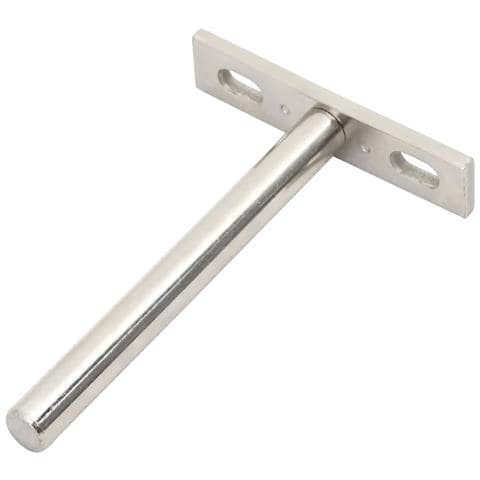 Staffe Mensole Galleggianti 12pz 10x100 Mm Acciaio Al Carbonio - Foto 3