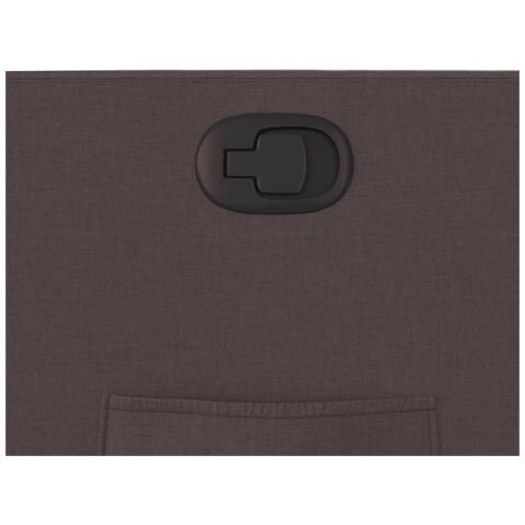 Poltrona Reclinabile Marrone Scuro in Tessuto - Foto 9