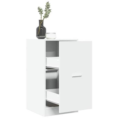 Armadietto da Farmacia Bianco 40x41x77,5 cm in Truciolato - Foto 2
