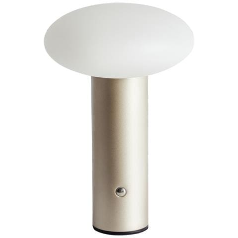 Lampada Da Tavolo Senza Fili A Led Buayan Con Dimmer Metallo Oro - Foto 2