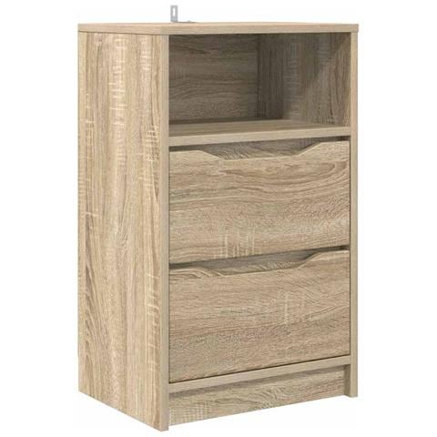 Comodino Rovere Sonoma 40 x 30 x 467 cm Legno multistrato - Foto 1