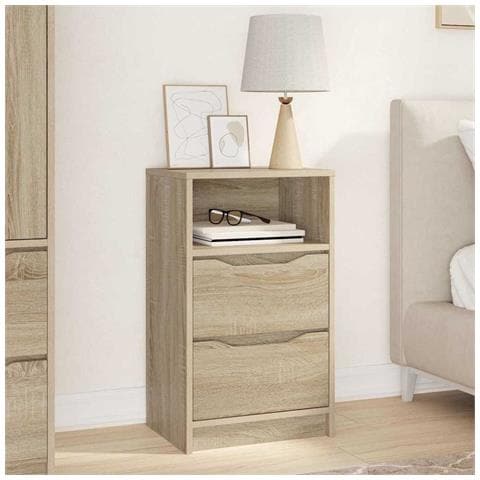 Comodino Rovere Sonoma 40 x 30 x 467 cm Legno multistrato - Foto 2