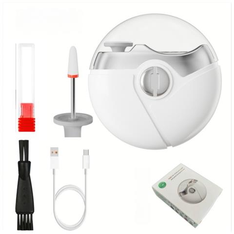 Tagliaunghie E Levigatrice Elettrica 3-in-1: Sicuro, Automatico Con Luce Led White - Foto 2
