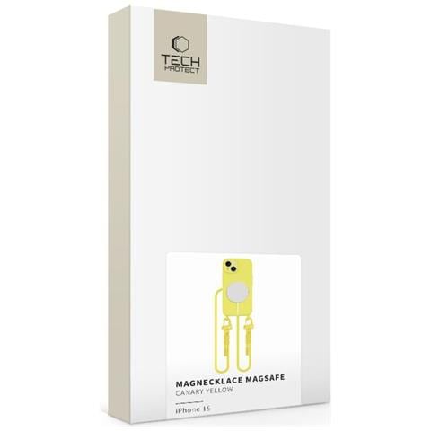 Custodia Gialla Magnecklace Per Iphone 15 - Foto 1
