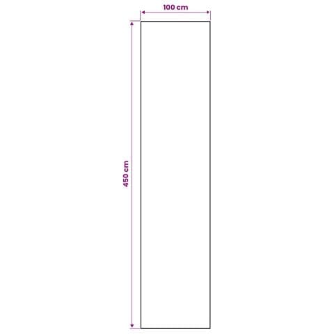 Runner Tappeto ORIZ 1150 gsm Grigio e Bianco - Foto 4