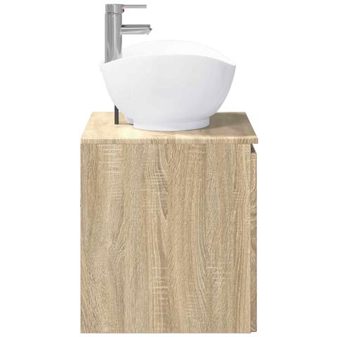Set di mobili per il bagno Rovere Sonoma Legno ingegnerizzato - Foto 2