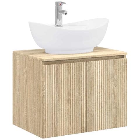 Set di mobili per il bagno Rovere Sonoma Legno ingegnerizzato - Foto 1